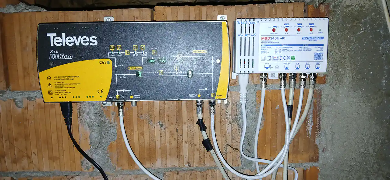 Manutenzione antenna condominiale